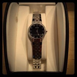Movado faceto diamond watch